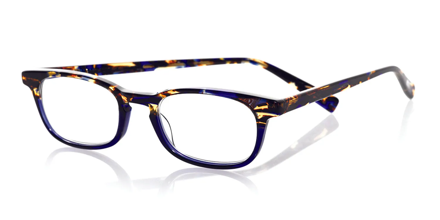 On Board Color 50 - Tortoise & Navy Front and Temples