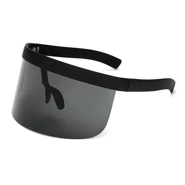 Oversized Shield Visor Sunglasses