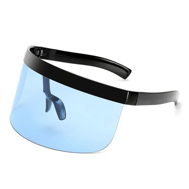 Oversized Shield Visor Sunglasses