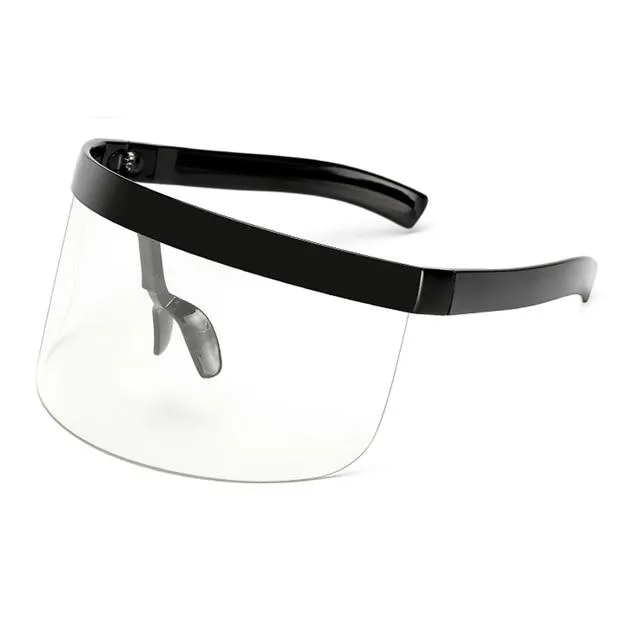 Oversized Shield Visor Sunglasses