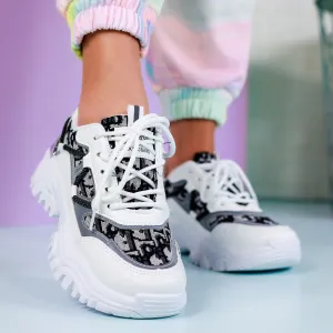 Pantofi sport Aisha - White