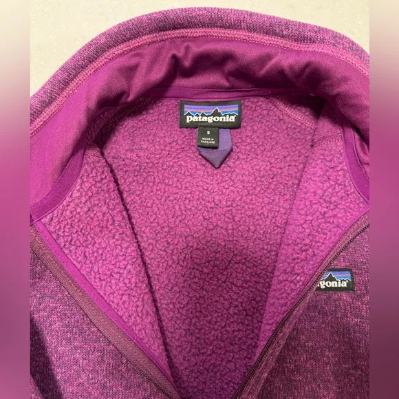 Patagonia Women's Better Sweater 1/4-Zip Fleece Size S
