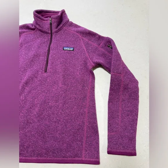 Patagonia Women's Better Sweater 1/4-Zip Fleece Size S
