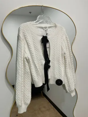 Pinky Promise Bow Tie Cardigan