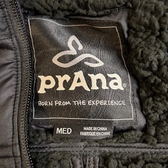 prAna Women's Elsa Jacket Black Size Medium