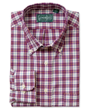 Purple Broadcloth Tartan