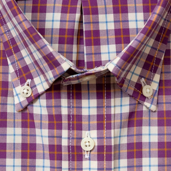 Purple Broadcloth Tartan