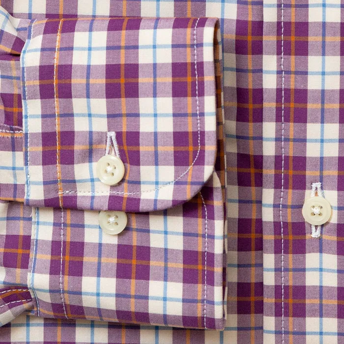 Purple Broadcloth Tartan