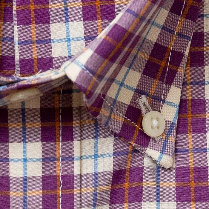 Purple Broadcloth Tartan