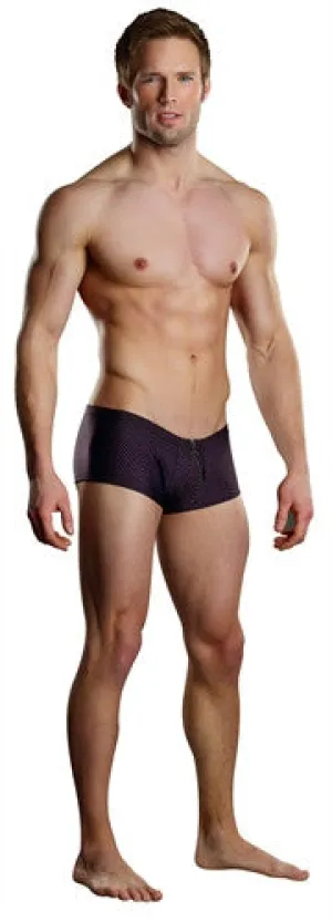 Radical Sport Zipper Short - Wine - Large