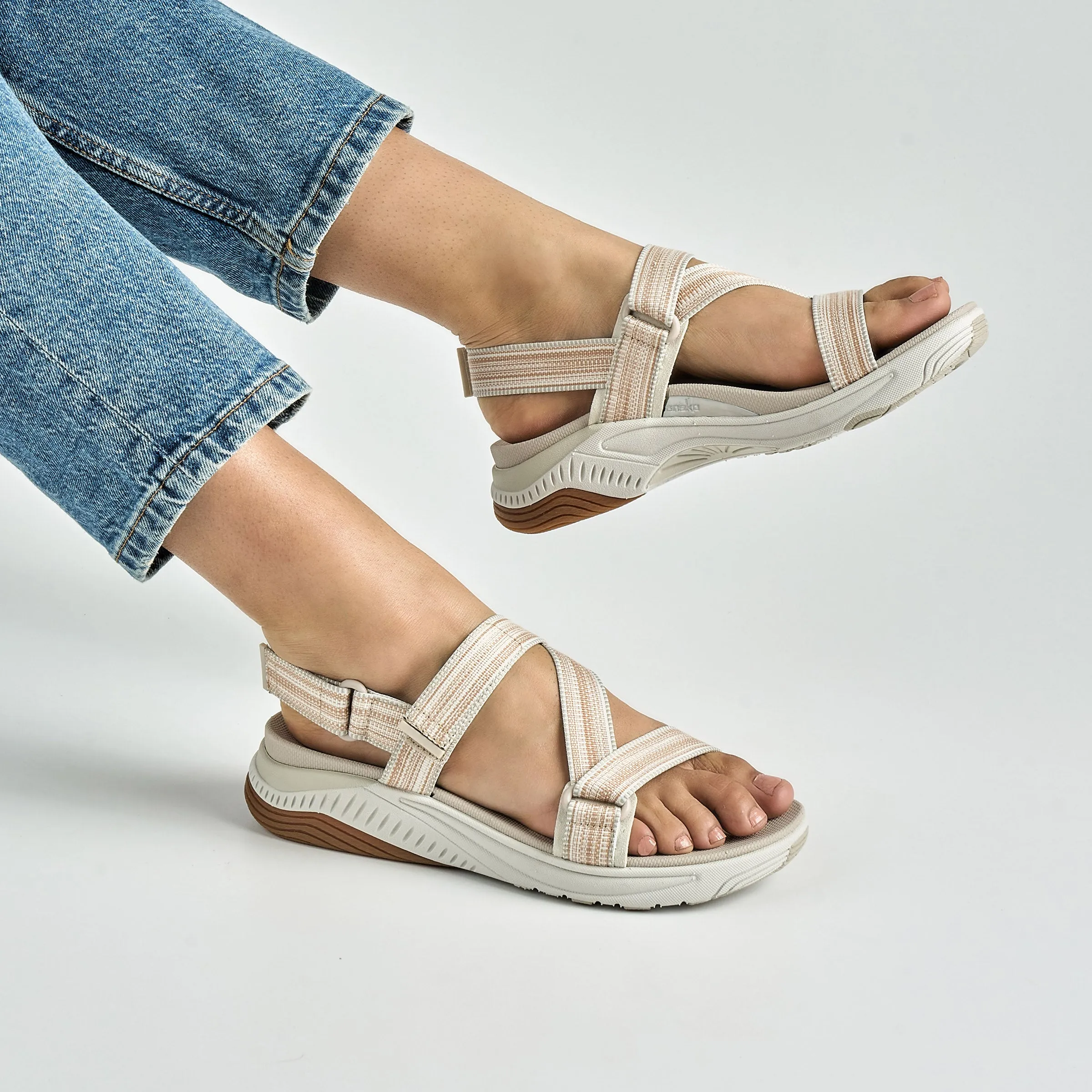 Rayna Taupe Multi Webbing