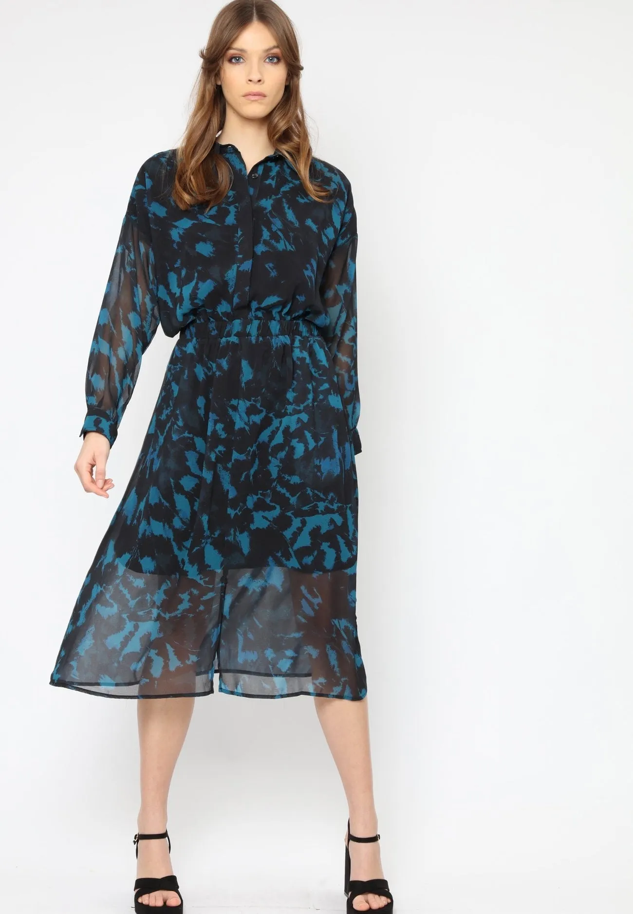 Religion Cosmic Dress in Blue
