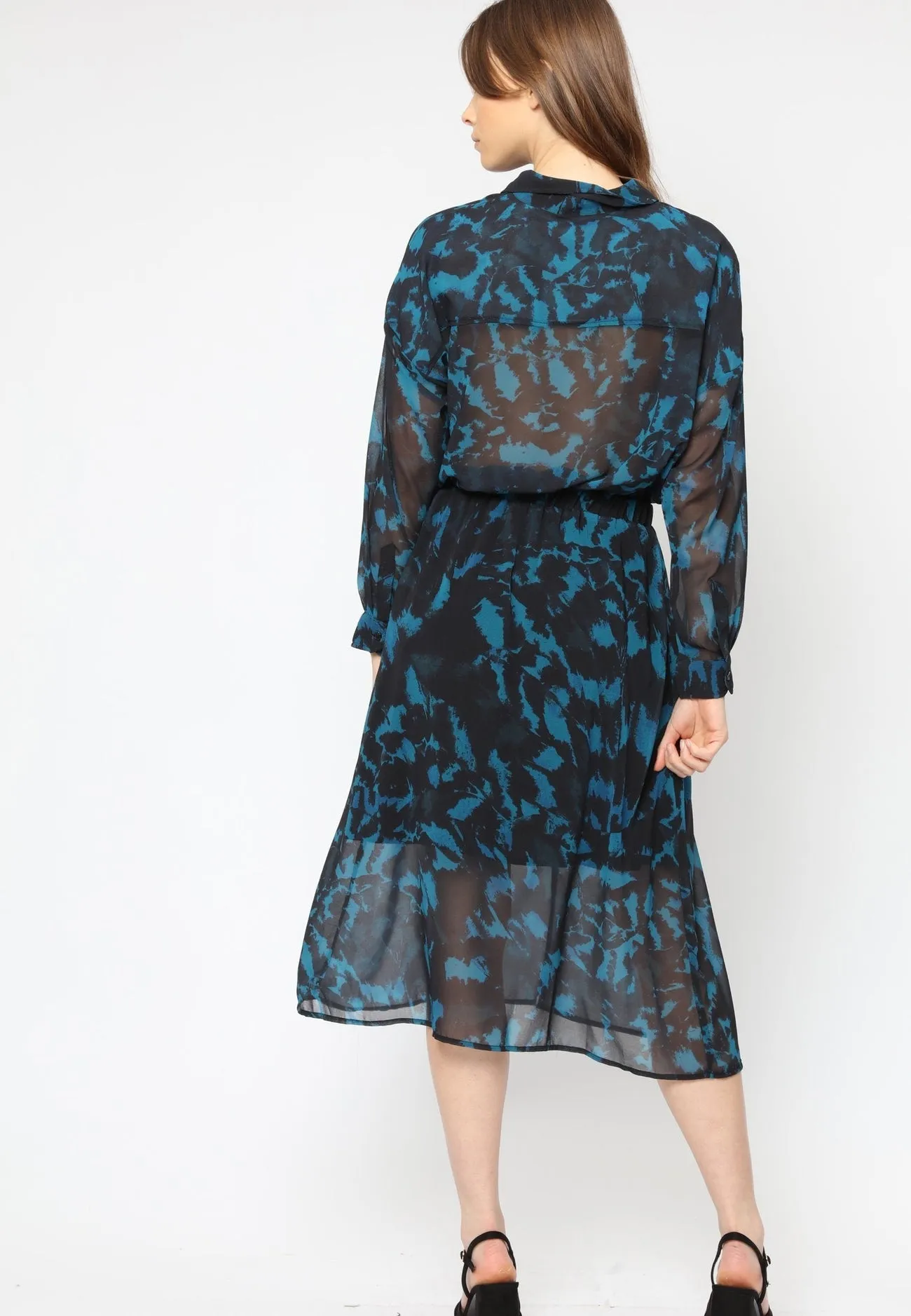Religion Cosmic Dress in Blue