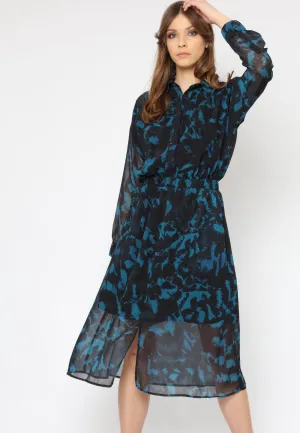 Religion Cosmic Dress in Blue