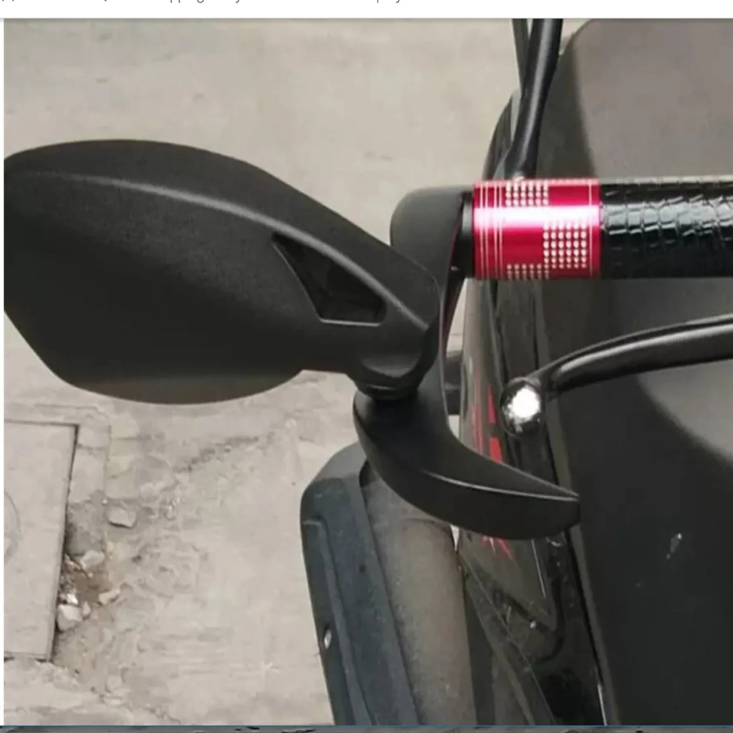 R.J.VON Handguard Protector With Side Mirrors for All Motorcycles - Set of 2