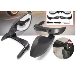 R.J.VON Handguard Protector With Side Mirrors for All Motorcycles - Set of 2
