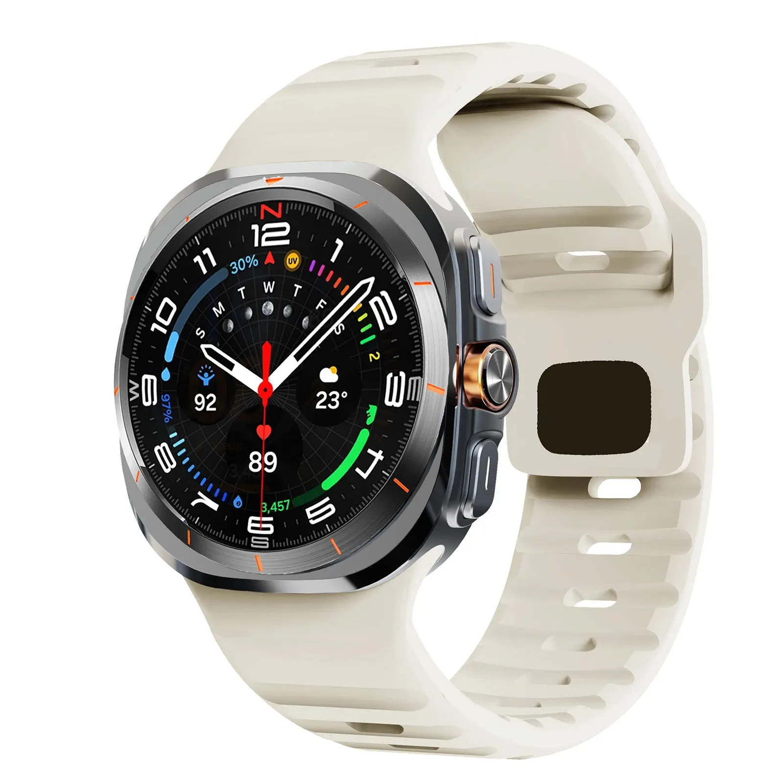 Rugged Silicon Bands for Samsung Galaxy Watch Ultra