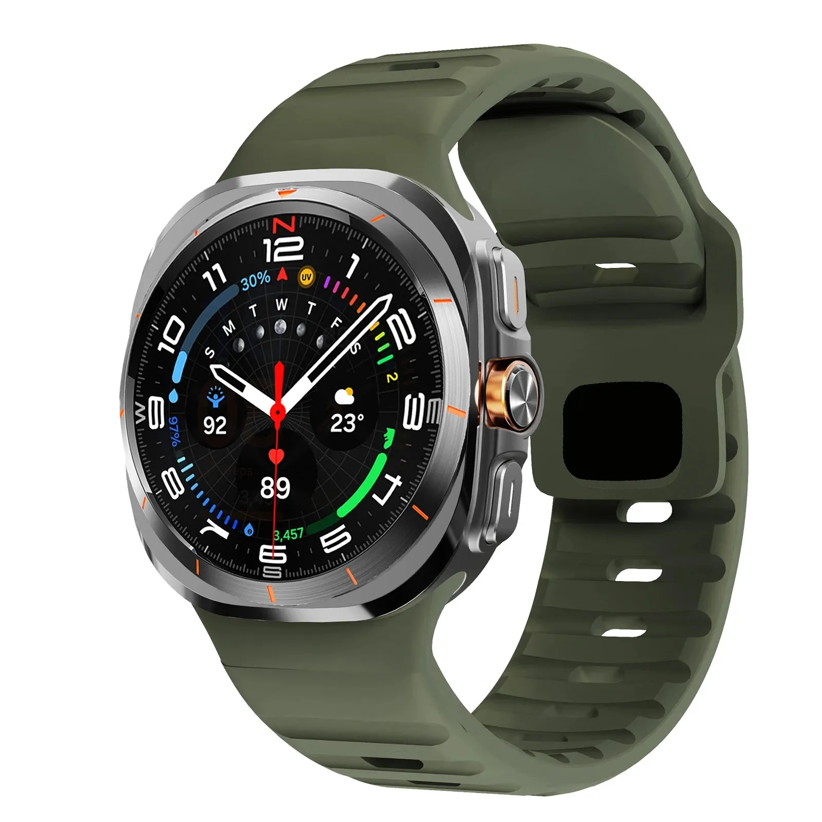 Rugged Silicon Bands for Samsung Galaxy Watch Ultra