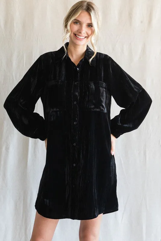 Sam Velvet Dress
