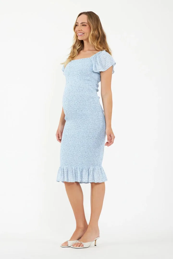 Selma Shirred Dress