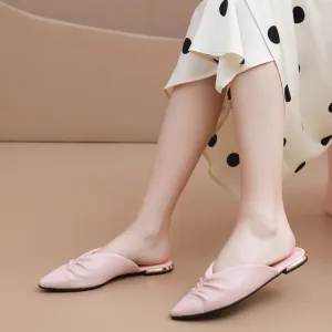Serenade Mule Slip-Ons - Peach (274.076)