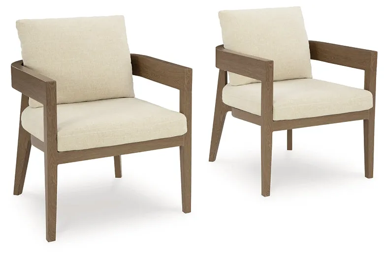 Serene Bay Arm Chair With Cushion (2/CN)