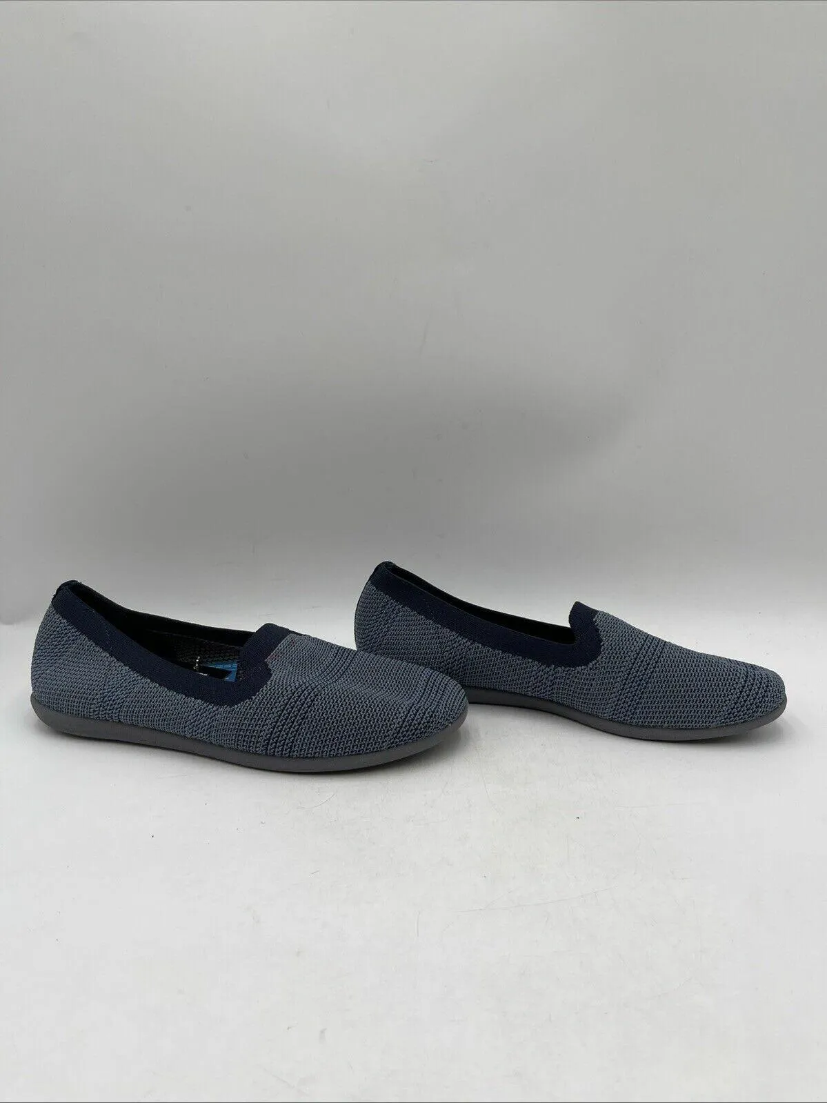 Skechers Cleo Sport-Our Town Navy Stretch Memory Foam Ballet Flats Women’s 9.5 - Very Good