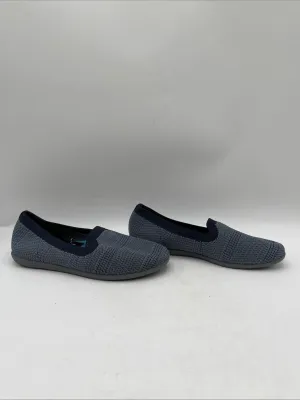 Skechers Cleo Sport-Our Town Navy Stretch Memory Foam Ballet Flats Women’s 9.5 - Very Good