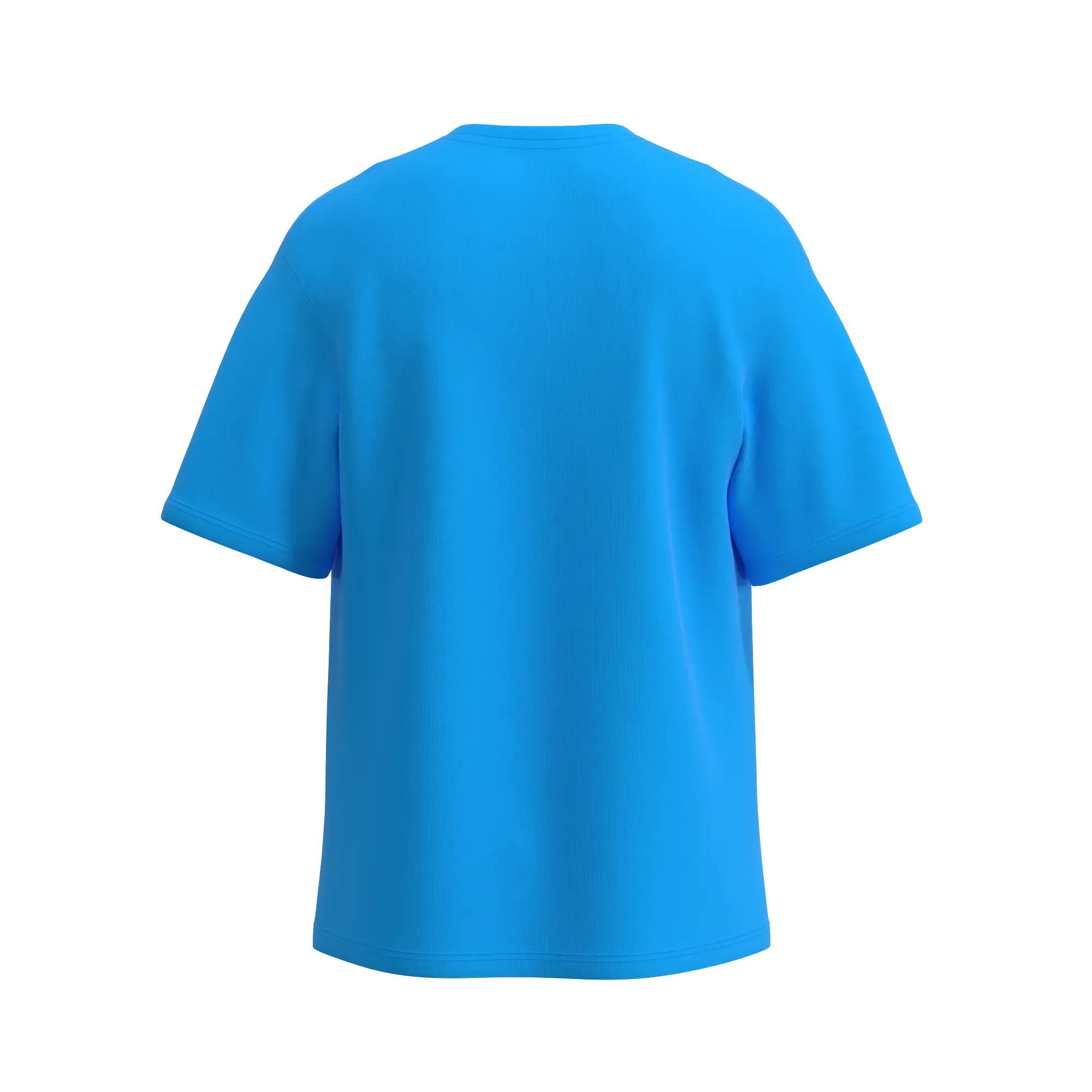 Soft Cotton Oversized T-Shirt, Turquoise