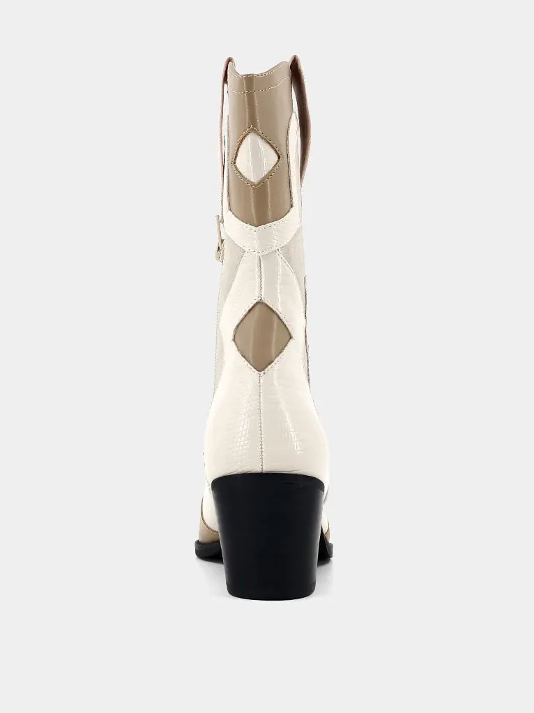 Solana Shimmer Western Boot