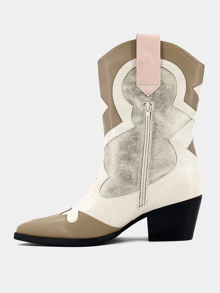 Solana Shimmer Western Boot