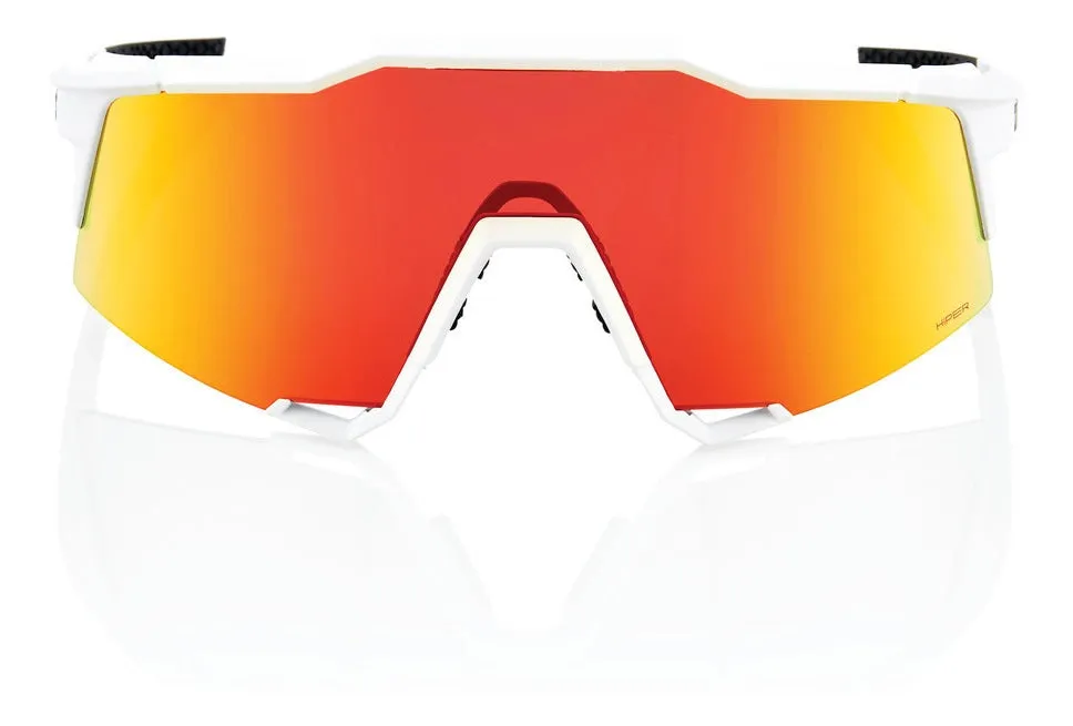 SPEEDCRAFT - Soft Tact Off White - HiPER Red Multilayer Mirror Lens