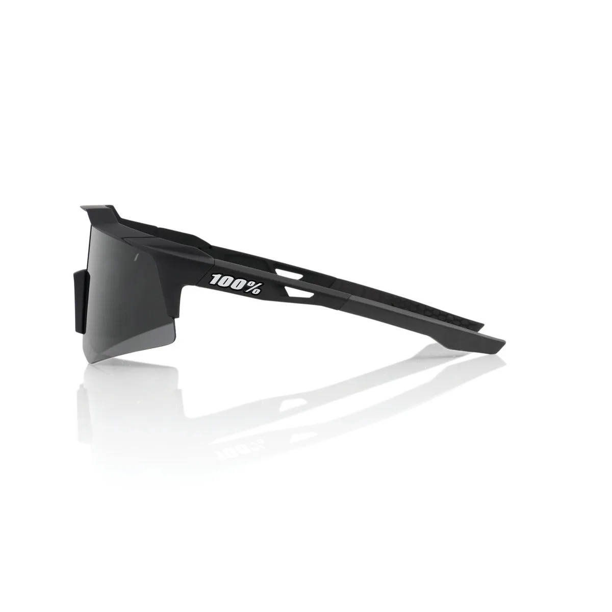 SPEEDCRAFT XS - Soft Tact Black - Smoke Lens - OS