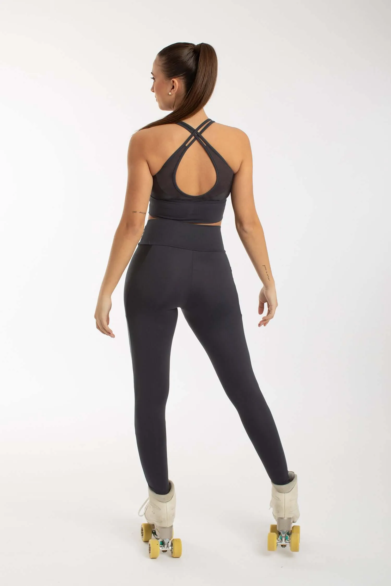 Sport toppur svartur 6631- Intermezzo