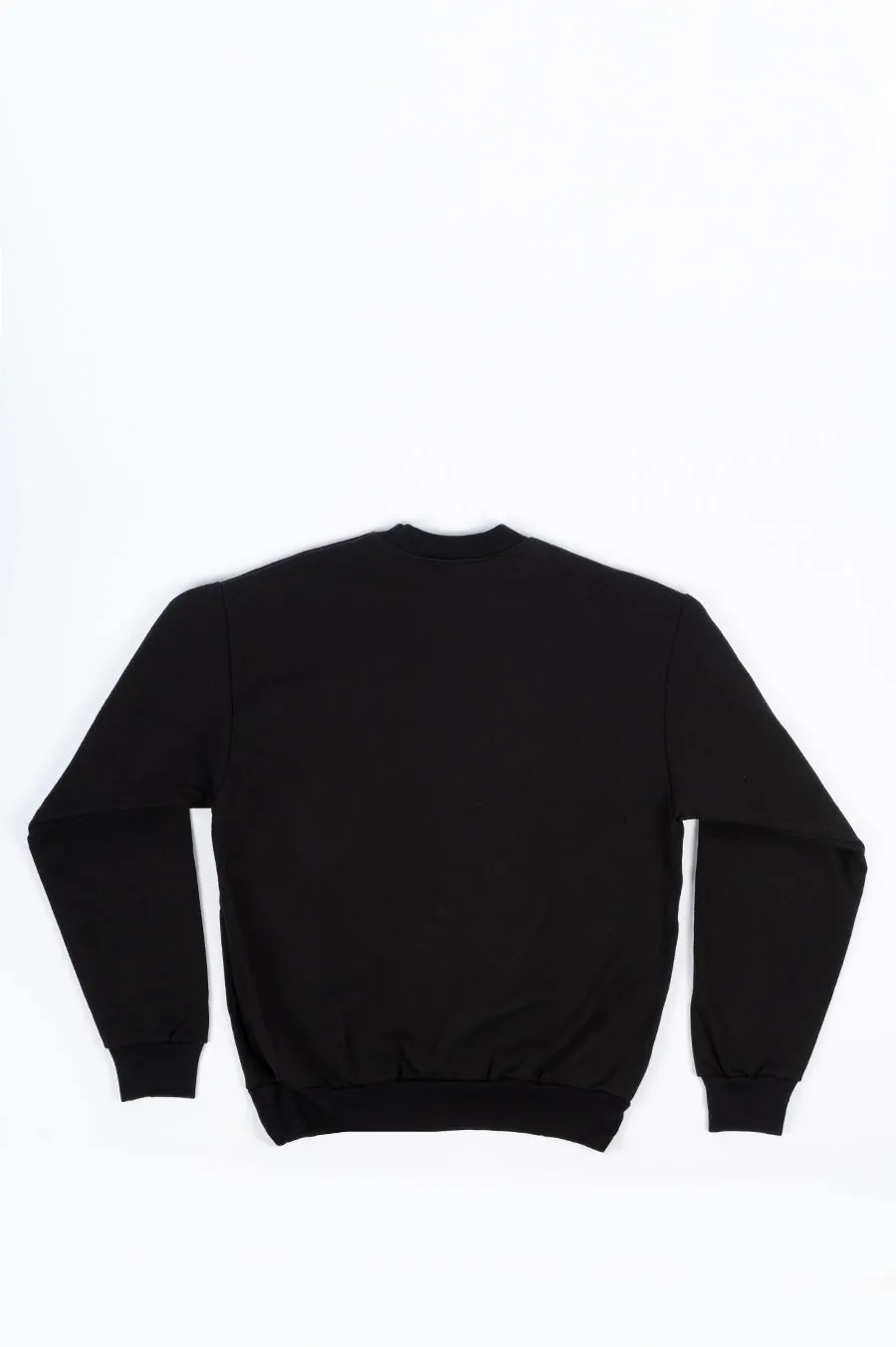 SPORTY AND RICH LIVE LONGER CREWNECK BLACK
