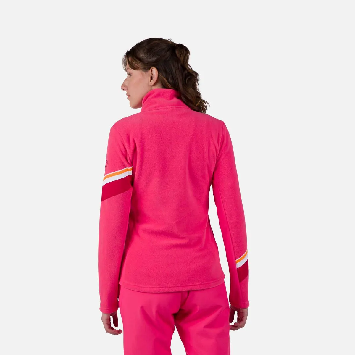 Strawpile Half-Zip Fleece Top