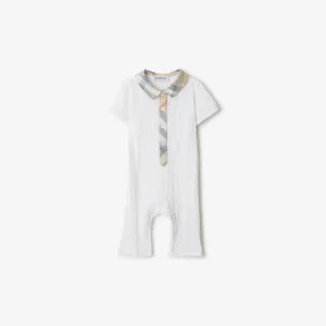 Stretch Cotton Playsuit