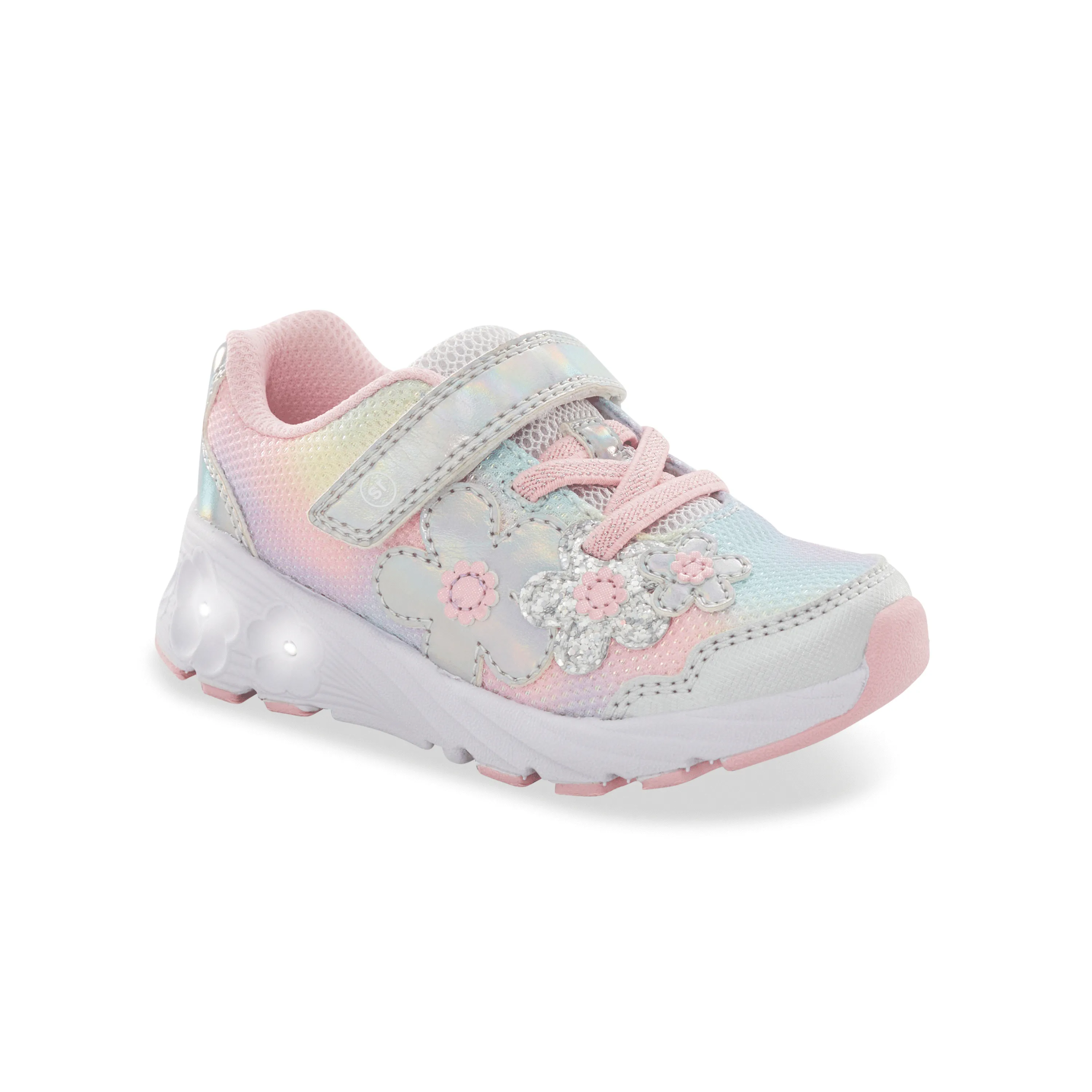 STRIDE RITE - Lighted Glimmer 2.0 - Rainbow