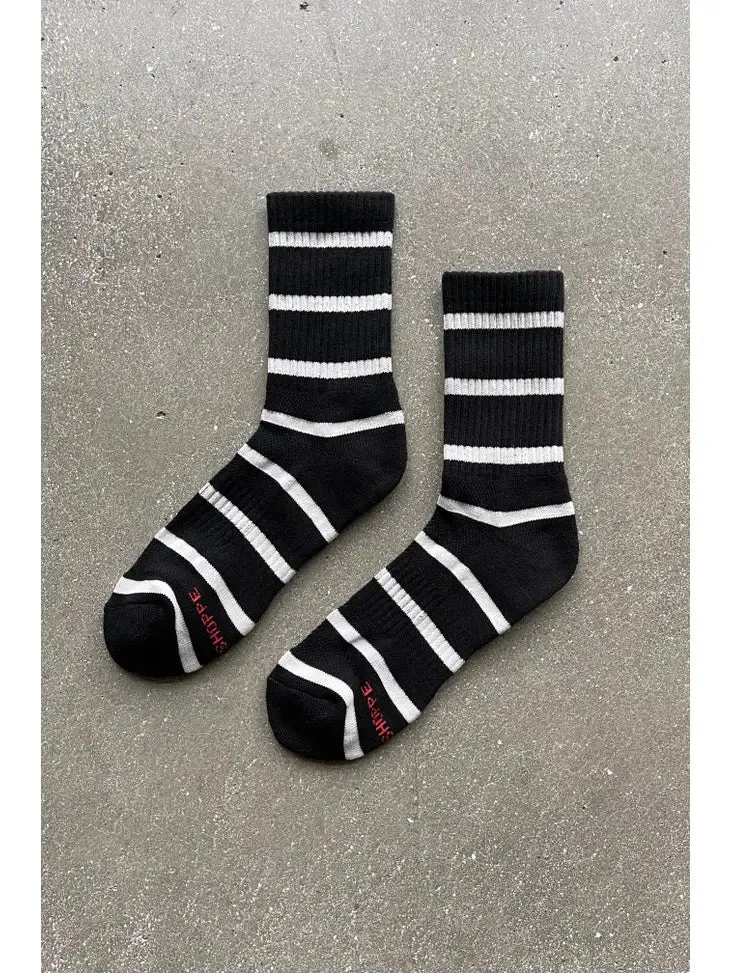 Striped Boyfriend Socks