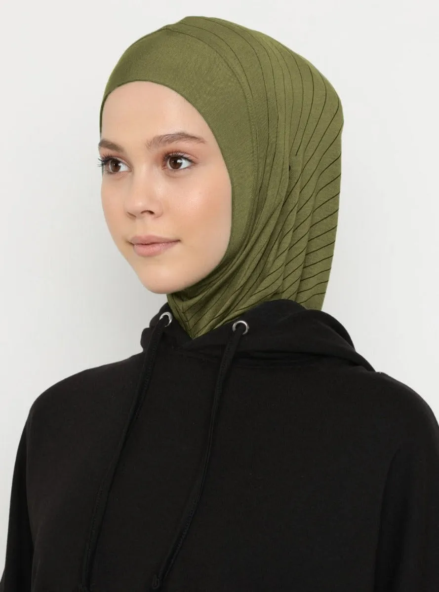 Striped Sport Scarf | Seaweed
