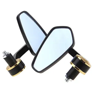 Stylist Side Handle Bar Mirror Black