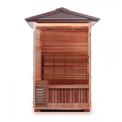 SunRay Bristow 2-Person Outdoor Traditional Sauna w/Window HL200D2