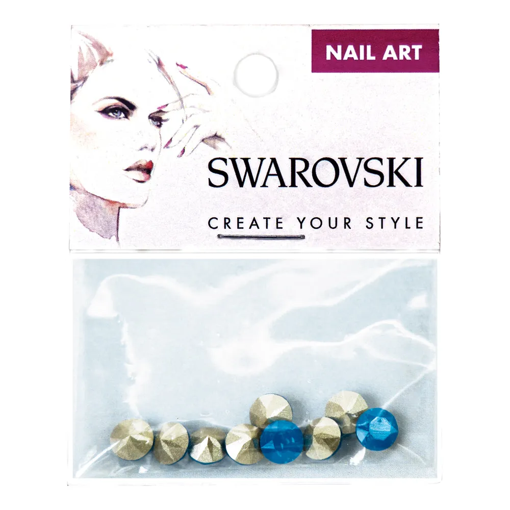 SWAROVSKI - Caribbean Blue Opal Pointed Back