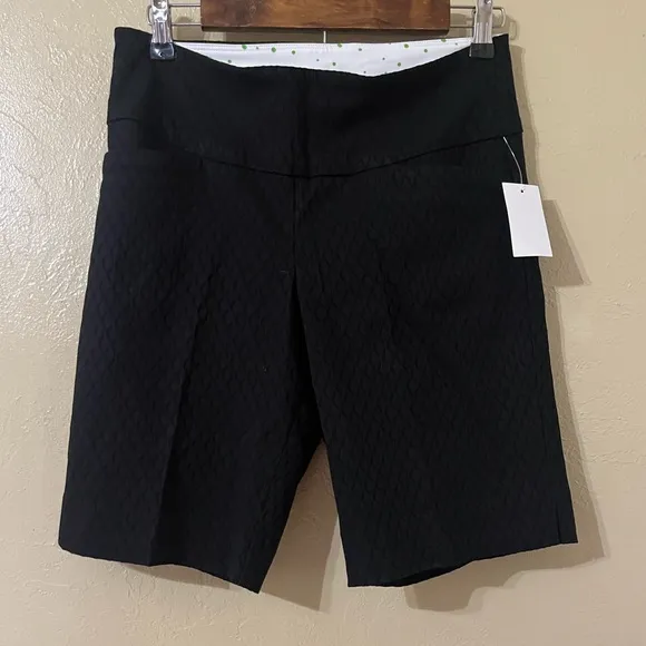 SWING CONTROL Golf Shorts Womens Size 6 Textured Stretch Pockets Shorts NWT