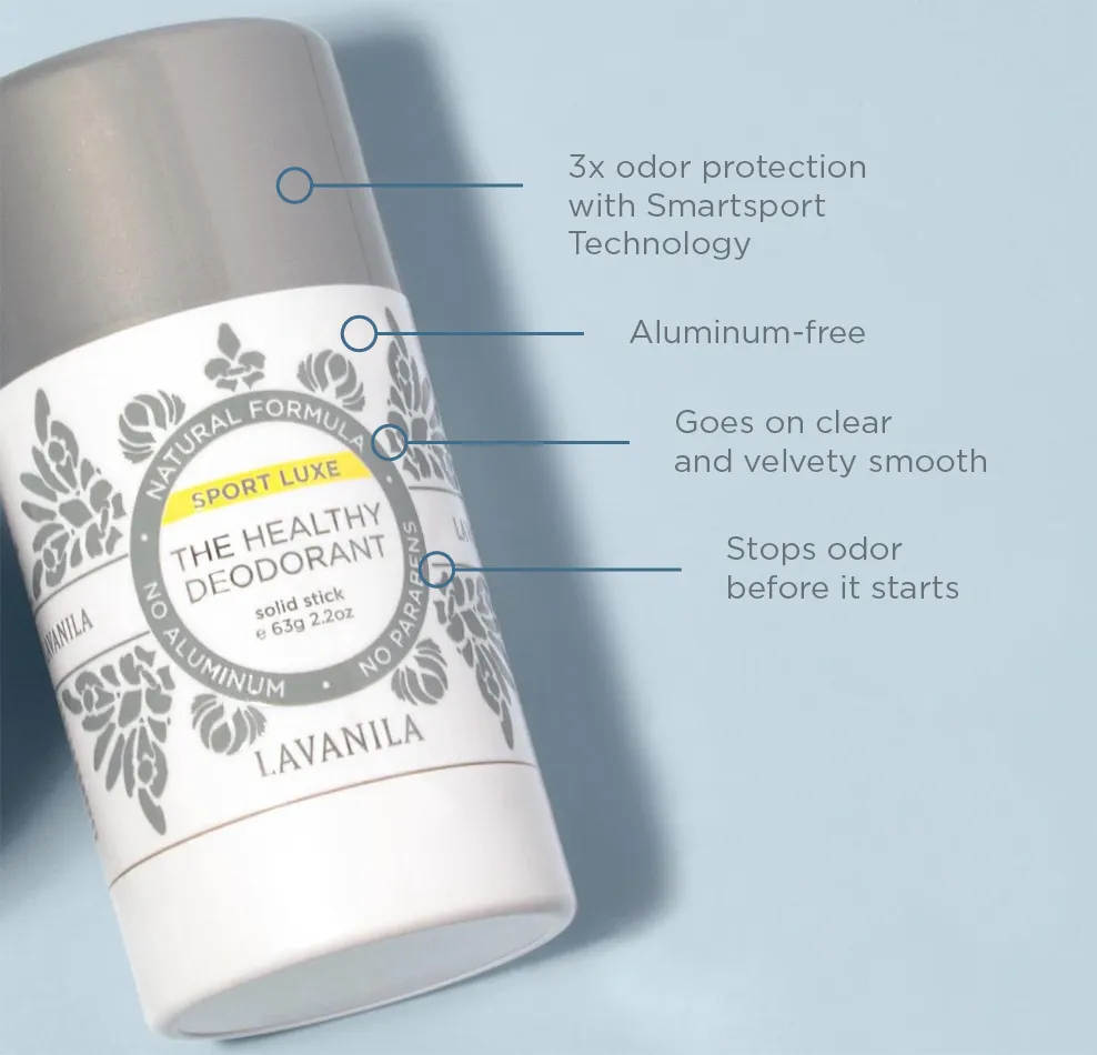 The Healthy Deodorant Sport Luxe