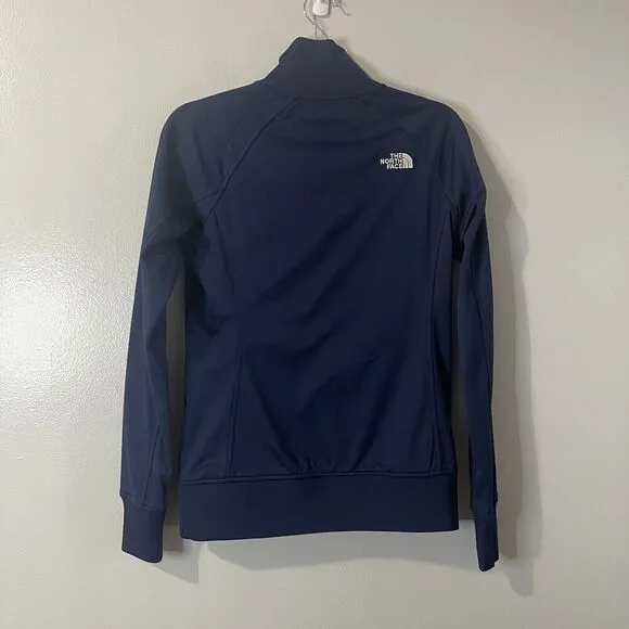 THE NORTH FACE TNF Ladies Tech Full Zip Jacket Small Navy Blue NWT Run Gym Sport