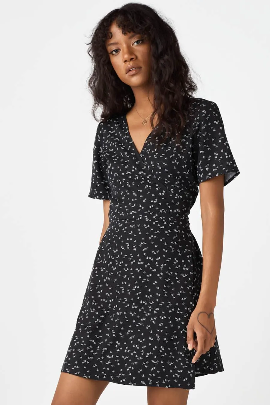 The Short Wrap Dress
