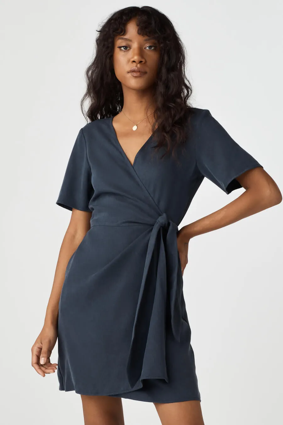 The Short Wrap Dress
