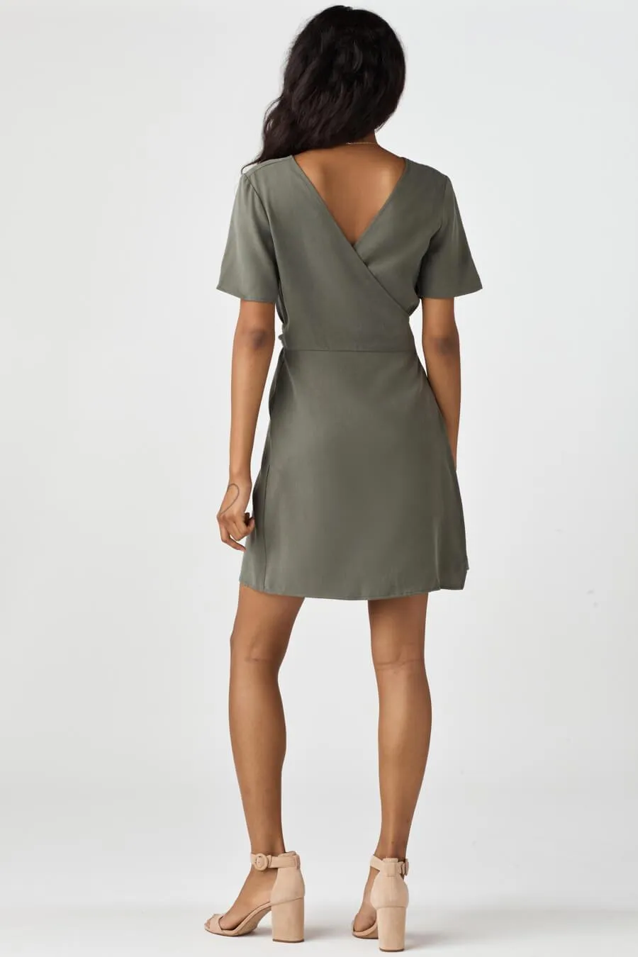 The Short Wrap Dress