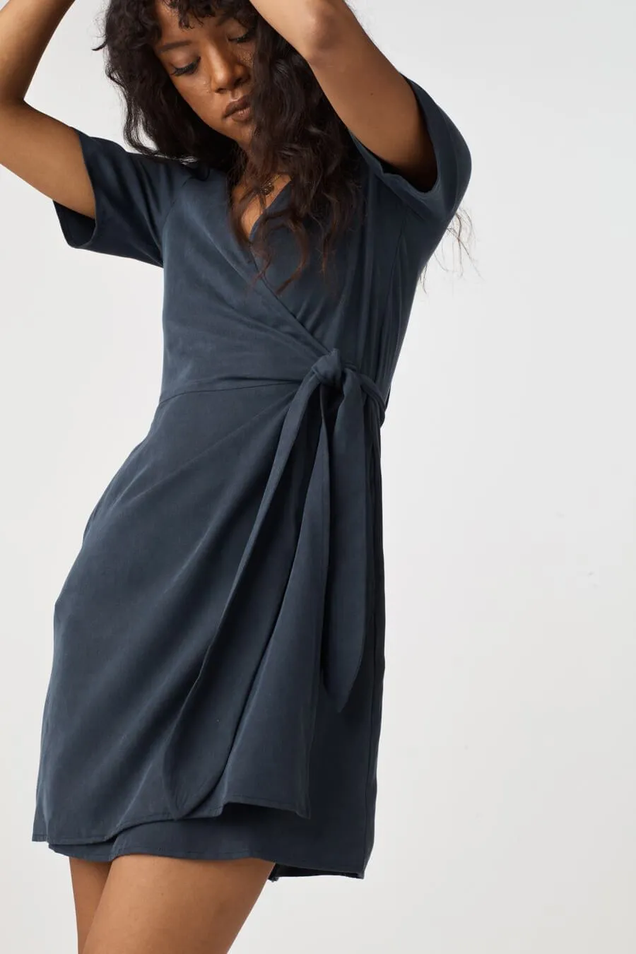 The Short Wrap Dress